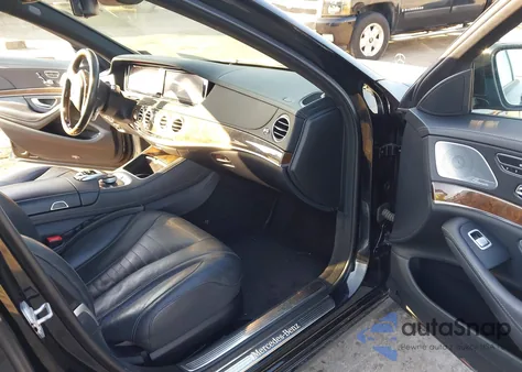 2016 Mercedes-Benz S 550 4Matic из США, поврежденный, VIN WDDUG8FB4GA253711